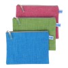 Fabric Zipper Pouch - A5 (MFF51), Pack of 3